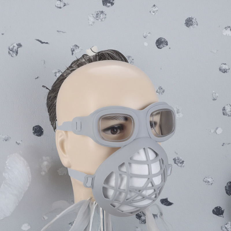 Dust Mask Factory - OEM Fire Escape Mask Full Face for Construction Welding Reusable