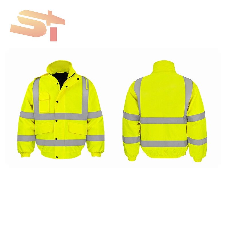 Reflective Jacket Factory - OEM SIKE Custom Winter Oxford Cloth Short Size Men's Waterproof