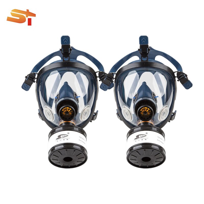 Respiratory Mask Manufacturer - OEM Lens Smoke Proof Face Retardant Rescue Fire Department