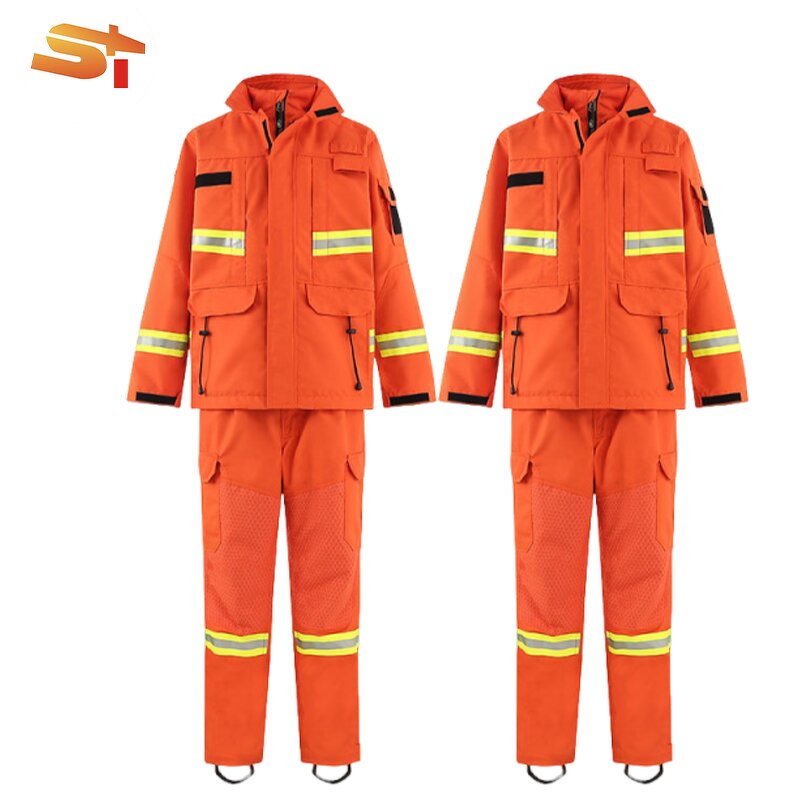 Firefighter Suits Supplier - OEM Kevlar Aluminized Bag Safety Hazmat Chemical Structural