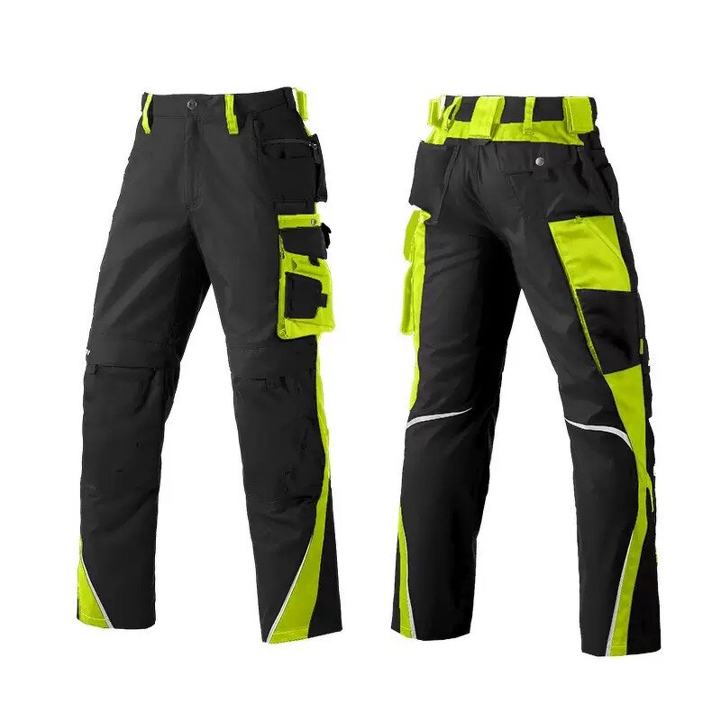 Work Pants Factory - OEM SIKE Electrician Hi Visibility Anti-Bacterial Seamless Polyester