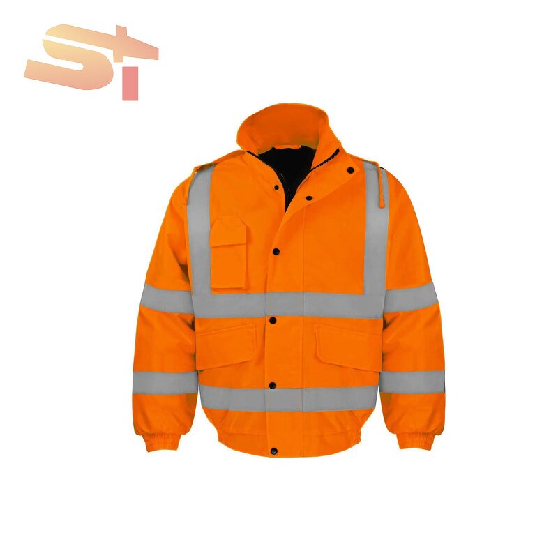 Reflective Jacket Factory - OEM SIKE Custom Winter Oxford Cloth Short Size Men's Waterproof