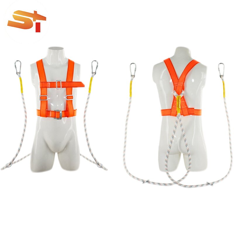Rock Climbing Harness Manufacturer - OEM Bungee Full Body Safety Belt Anti Fall Removable Gear