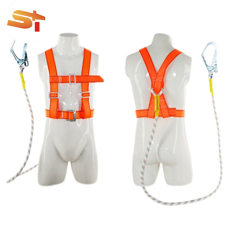 Rock Climbing Harness Manufacturer - OEM Bungee Full Body Safety Belt Anti Fall Removable Gear