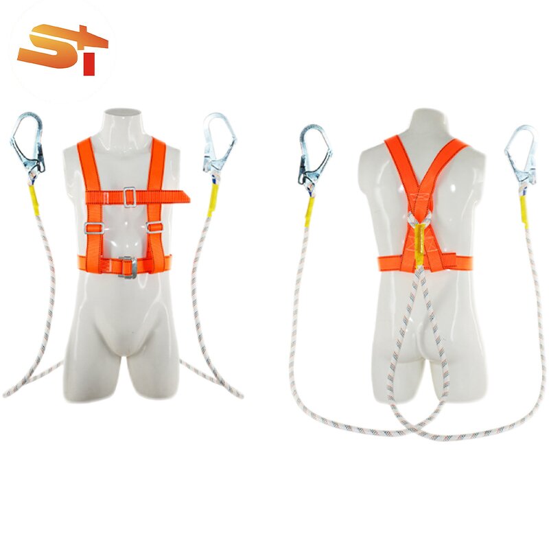 Rock Climbing Harness Manufacturer - OEM Bungee Full Body Safety Belt Anti Fall Removable Gear