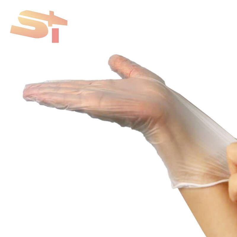 PVC Gloves Factory - OEM SIKE One-time Use 100 Pcs Beauty Food-grade
