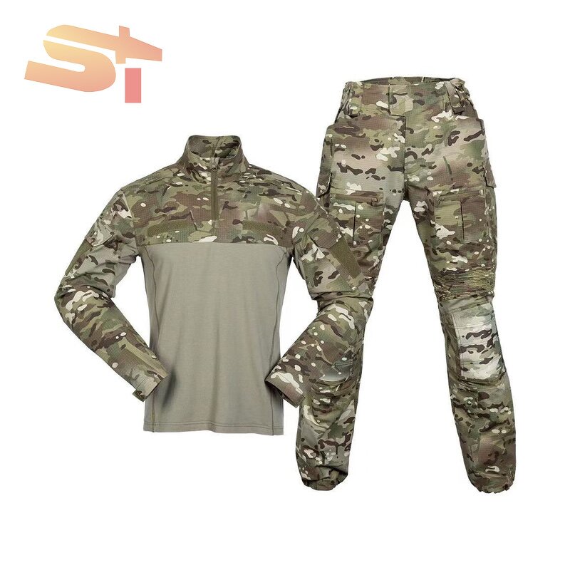Safety Clothing Set Factory - OEM Factory Price Custom Men's Camouflage Dress Adults Kids