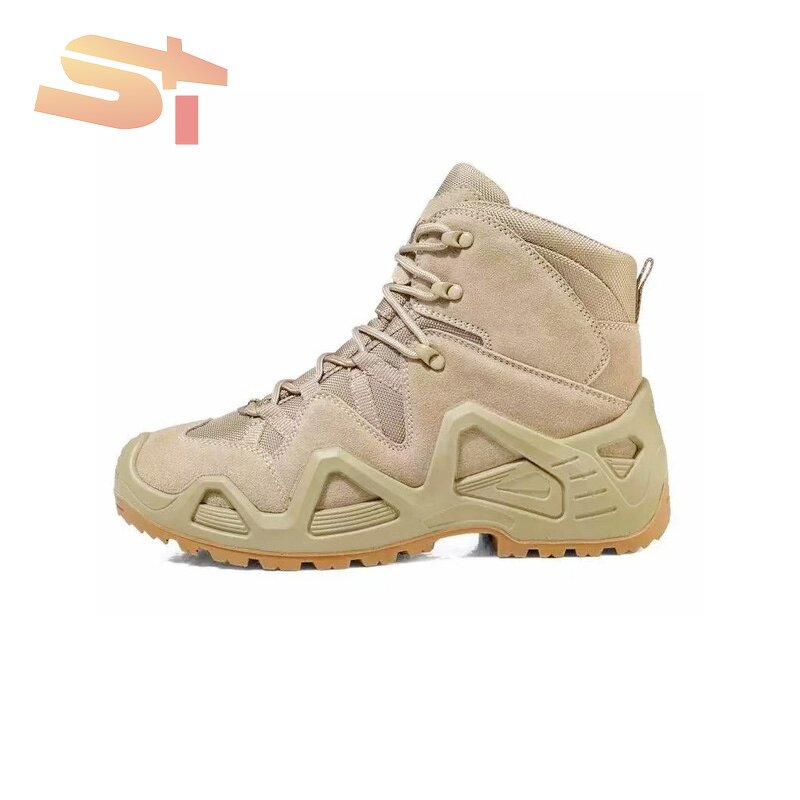 Tactical Boots Supplier - OEM SIKE Comfortable Waterproof Customized Logo Lace-up Black