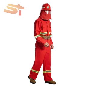 Fireproof Suit Manufacturer - OEM Pure Cotton Forest Flame-retardant Six-piece Set Boots