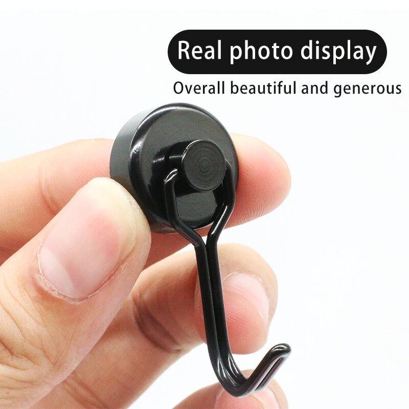 Black Magnetic Hooks Supplier - OEM/ODM Heavy Duty Swivel for Kitchen