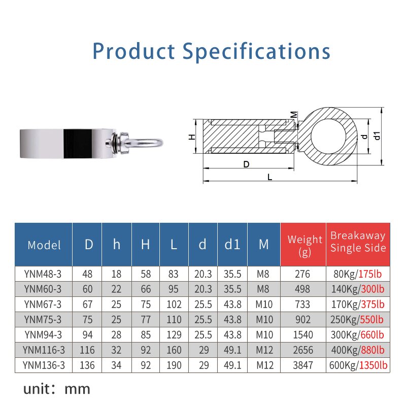 Fishing Magnet Factory - Rugged Super Strong for River Lake Treasure