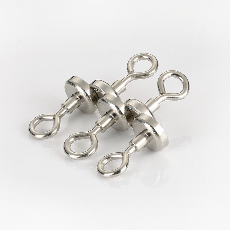 Rugged Magnetic Hooks Supplier - Heavy Duty Neodymium with Eye Bolt