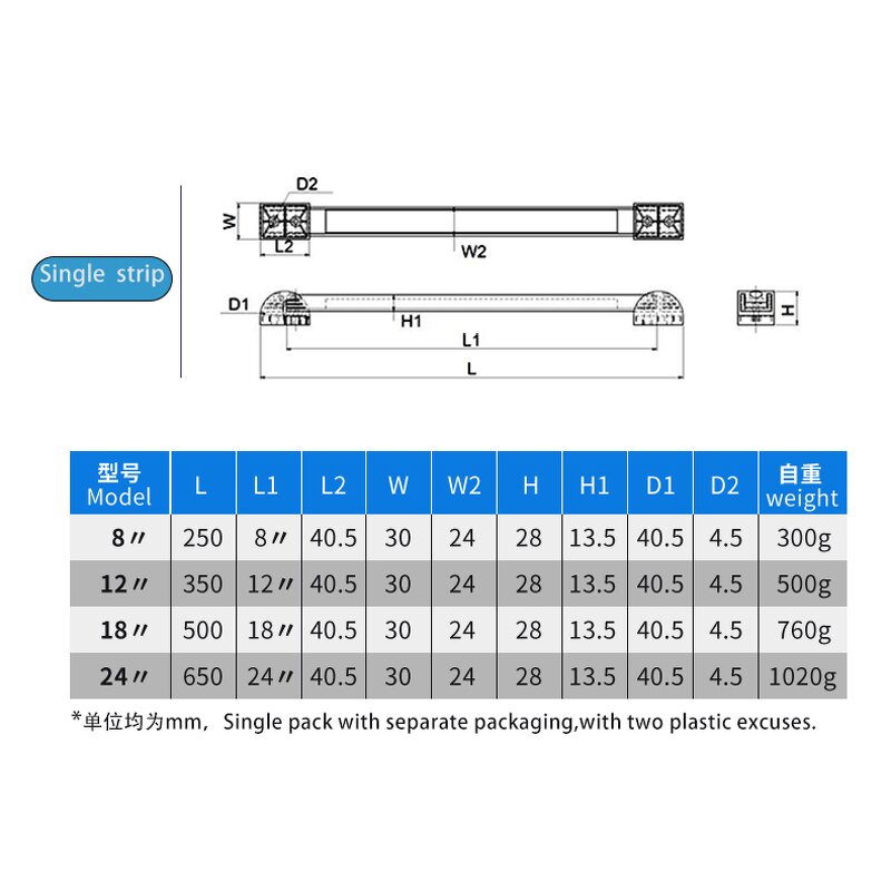Magnet Bar Factory - Base 8 inches Factory Provides Powerful Holder
