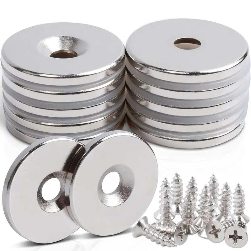 Small Magnet with Hole Supplier - Hot Selling Low Price Big Ring Shape