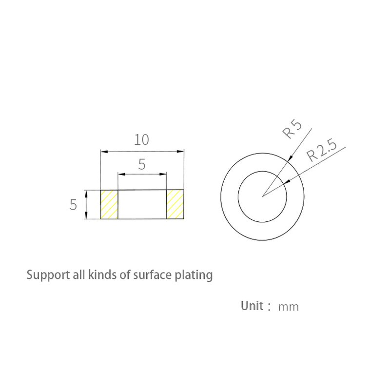 Ndfeb Magnets Supplier - N52 N42 N35 Cylinder Round Ring