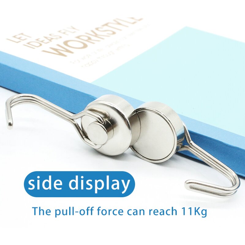 Swinging Magnetic Hook Manufacturer - OEM/ODM White Black Silver Wall