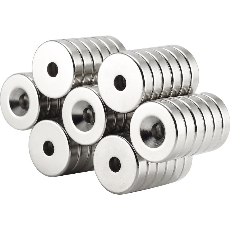 Round Strong Magnets Factory - Wholesale Price with Hole for Screws