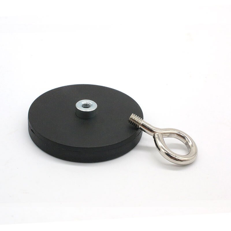 Neodymium Rubber Coated Magnet Supplier - Hot Selling with M4 M6 Thread