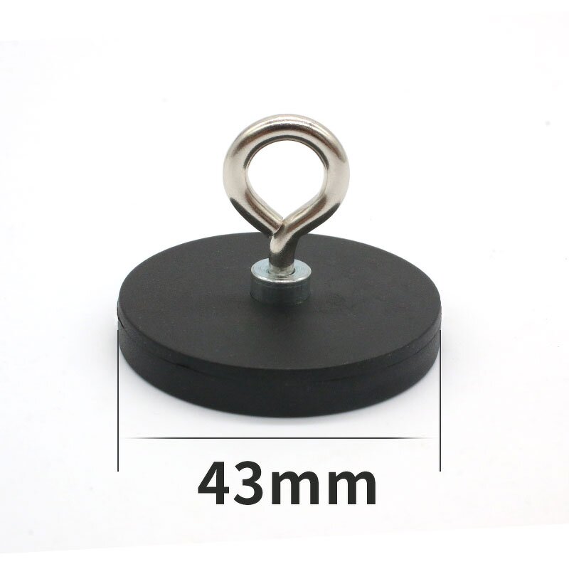 Neodymium Rubber Coated Magnet Supplier - Hot Selling with M4 M6 Thread