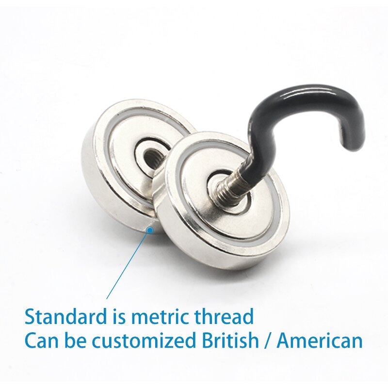 Flat Thread Pan Magnet Factory - OEM/ODM Straight Hole Anti-collision Sleeve