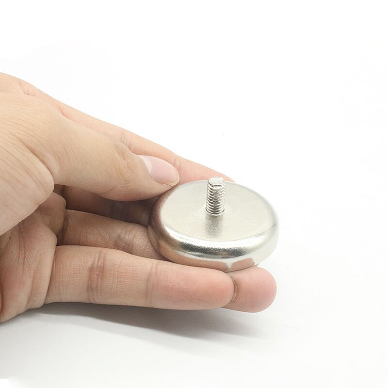 Pot Magnet Supplier - OEM/ODM Strong Holding Power with Screw Thread