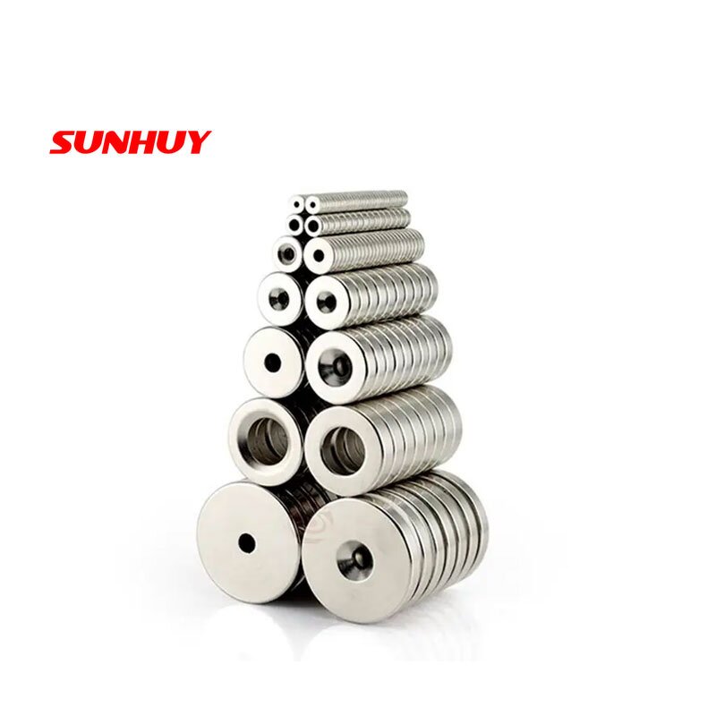 Small Magnet with Hole Supplier - Hot Selling Low Price Big Ring Shape