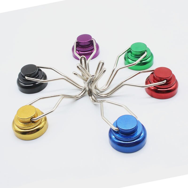 360 Rotation Magnetic Hook Factory - Color Pot Metal Plating Suction Cup