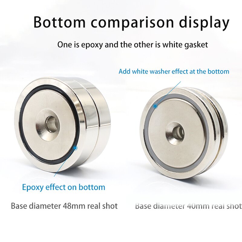Round Cup Magnetic Base Factory - Base 32mm Powerful D12mm-D120mm Fixing