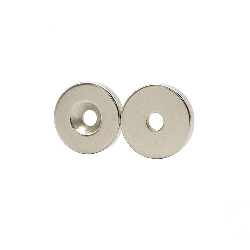 Round Strong Magnets Factory - Wholesale Price with Hole for Screws