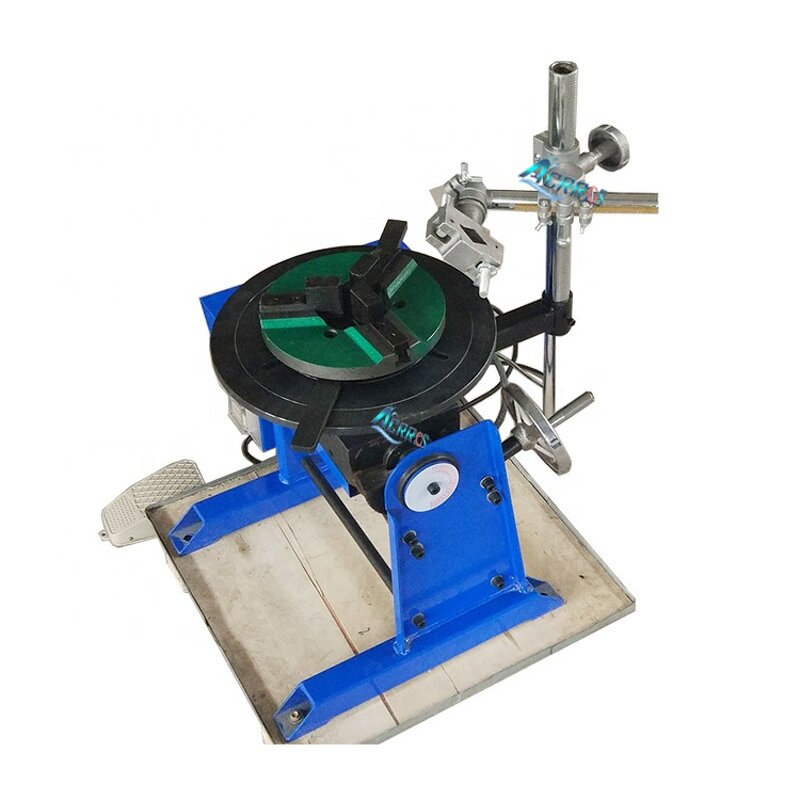 Vertical Welding Positioner Supplier - OEM 300kg Stainless Steel Pipe Welding Turntable