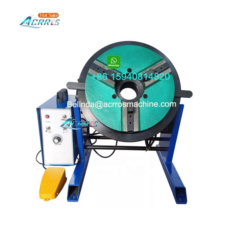 Welding Positioner Supplier - OEM 140mm Through Hole for Pipe Circle Seam