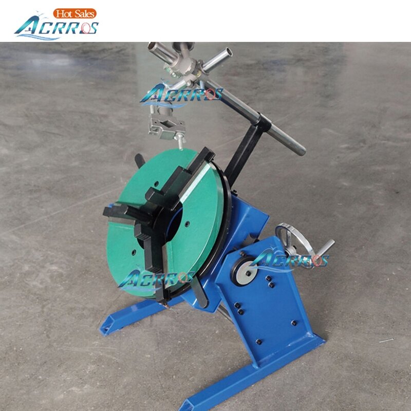 Vertical Welding Positioner Supplier - OEM 300kg Stainless Steel Pipe Welding Turntable