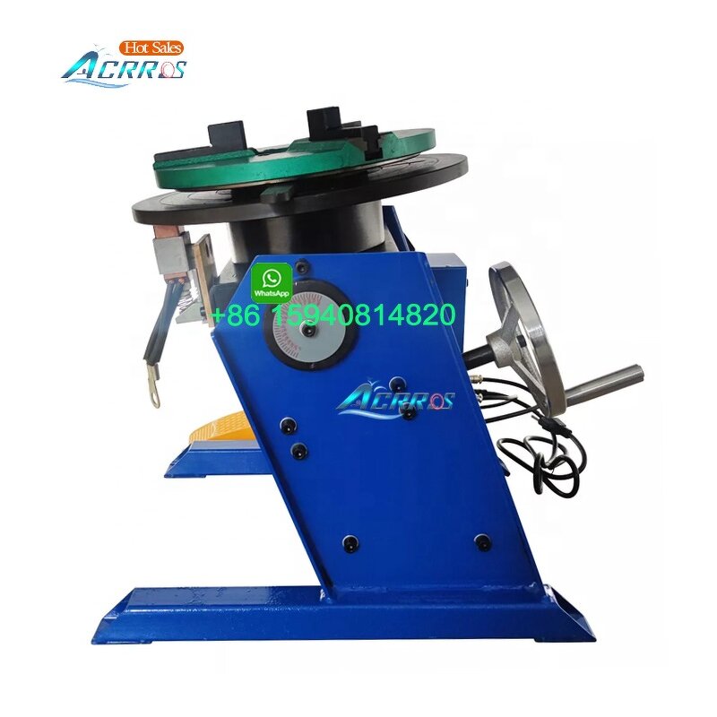 Welding Positioner Supplier - OEM 140mm Through Hole for Pipe Circle Seam