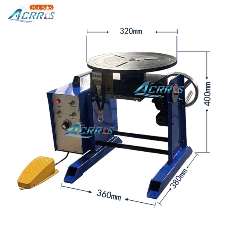 Circular Pipe Welding Positioner Supplier - OEM ACRROS 90 Degree Adjustable 10kg-50kg