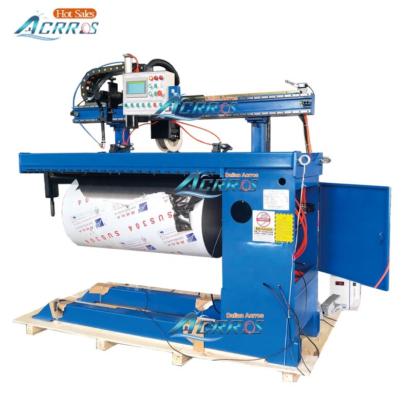 Seam Welding Machine Supplier - OEM 95mm Drum Conical Flat Plate Argon Arc 1-Meter
