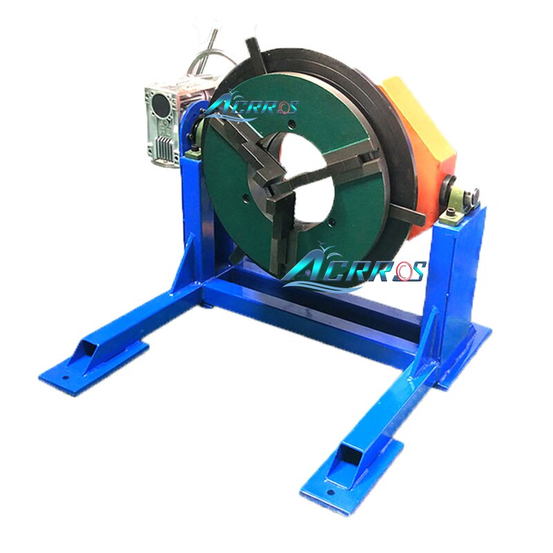 Automatic Welding Positioner Factory - OEM Bellows Hose Rotating Table Center Hole 170Mm