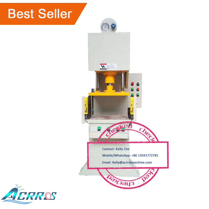 Hydraulic Press Factory - Wholesale C Frame Coin Pressing 125ton Deep Drawing Single Arm