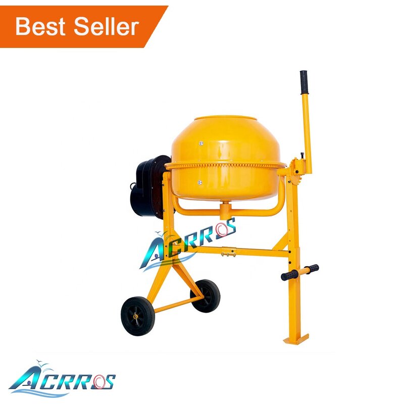 Diesel Concrete Mixer Factory - Wholesale Mobile Portable 350L 500L Cement Mixer