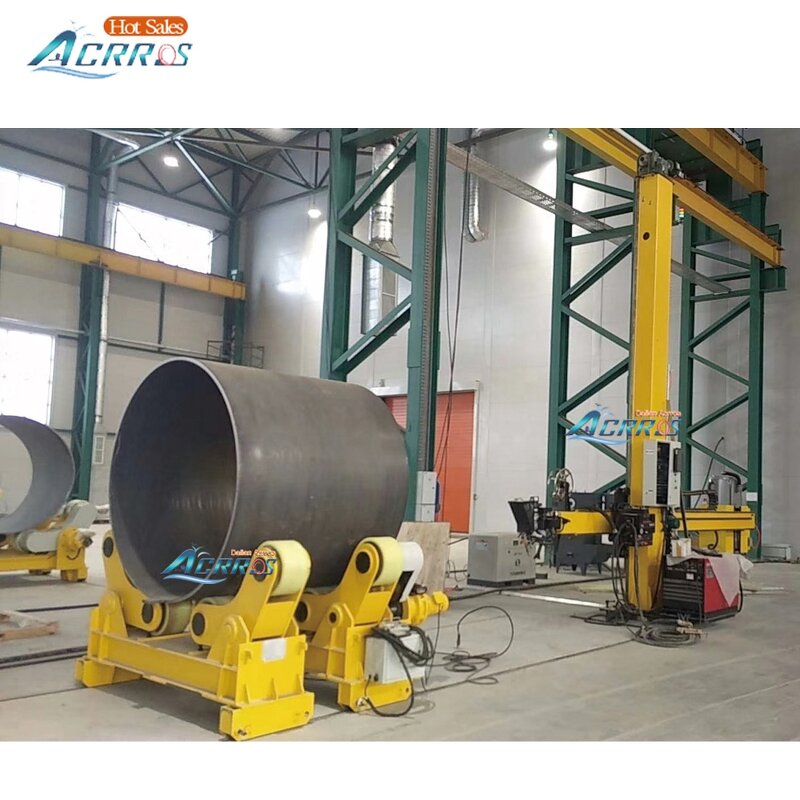Welding Rotator Factory - OEM XRH 10Ton Self-adjustment with Remote Controller