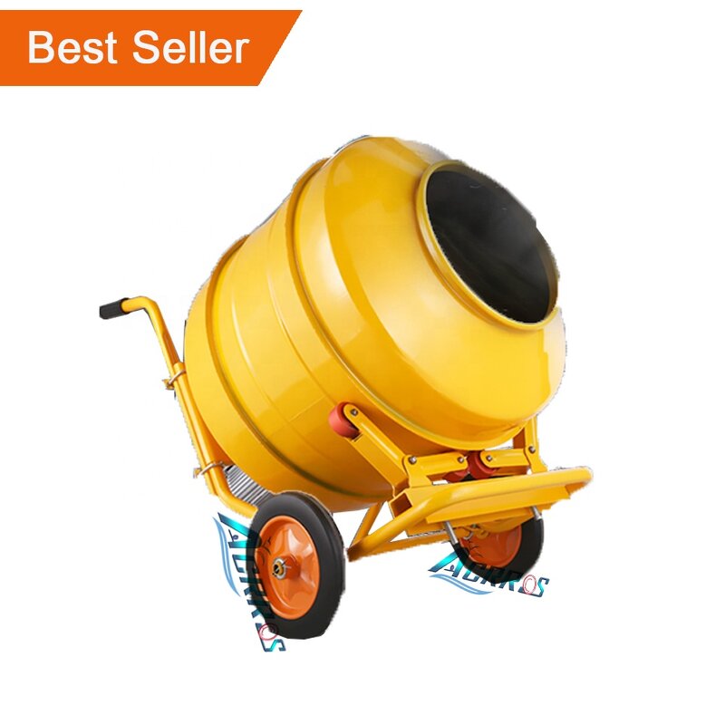 Portable Electric Concrete Mixer Supplier - Wholesale 120L-800L Capacity 220V with Motor Gear
