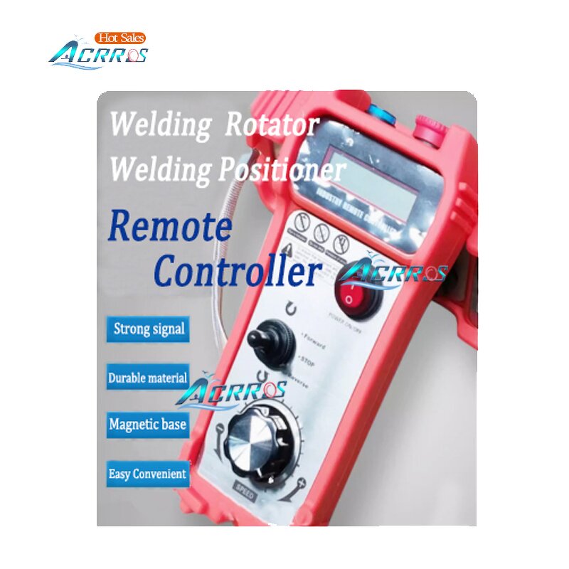 Welding Rotator Controller Factory - OEM Wireless Remote with E-Stop Button