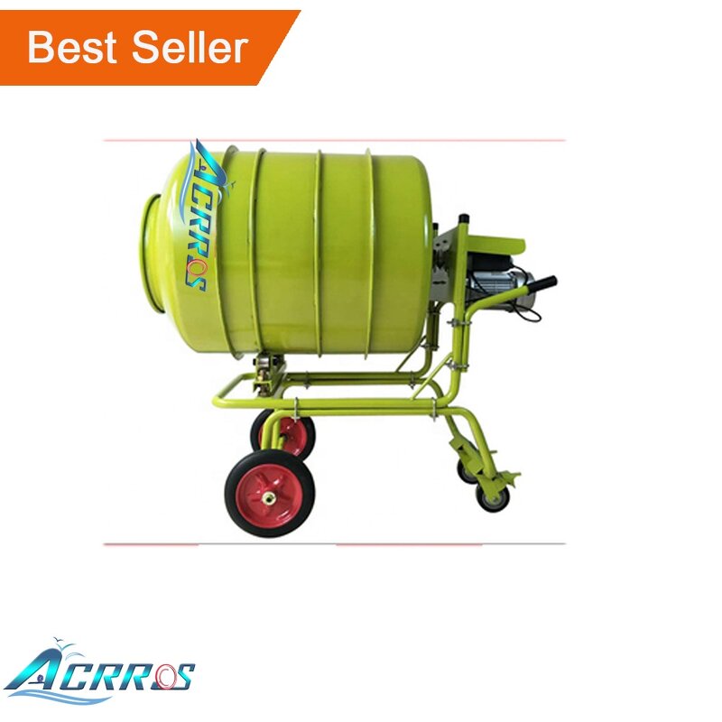 Portable Electric Concrete Mixer Supplier - Wholesale 120L-800L Capacity 220V with Motor Gear