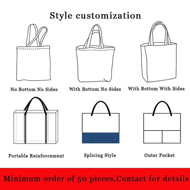Canvas Tote Bag Supplier - 2026 New Trending Custom Personalizable Webbing