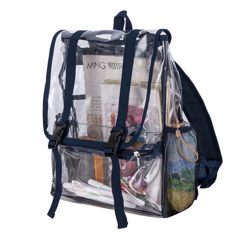 Clear Plastic Backpacks Factory - Wholesale School Outdoor Waterproof Heavy Duty
