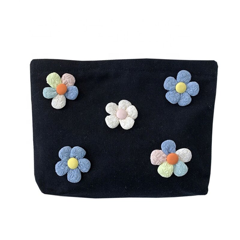 Travel Cosmetic Bag Manufacturer - 12 Oz Custom Logo Printing Large Zipper