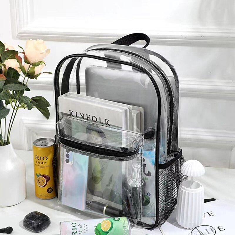 Clear Backpack Manufacturer - Custom Wholesale OEM Unisex Waterproof See Through
