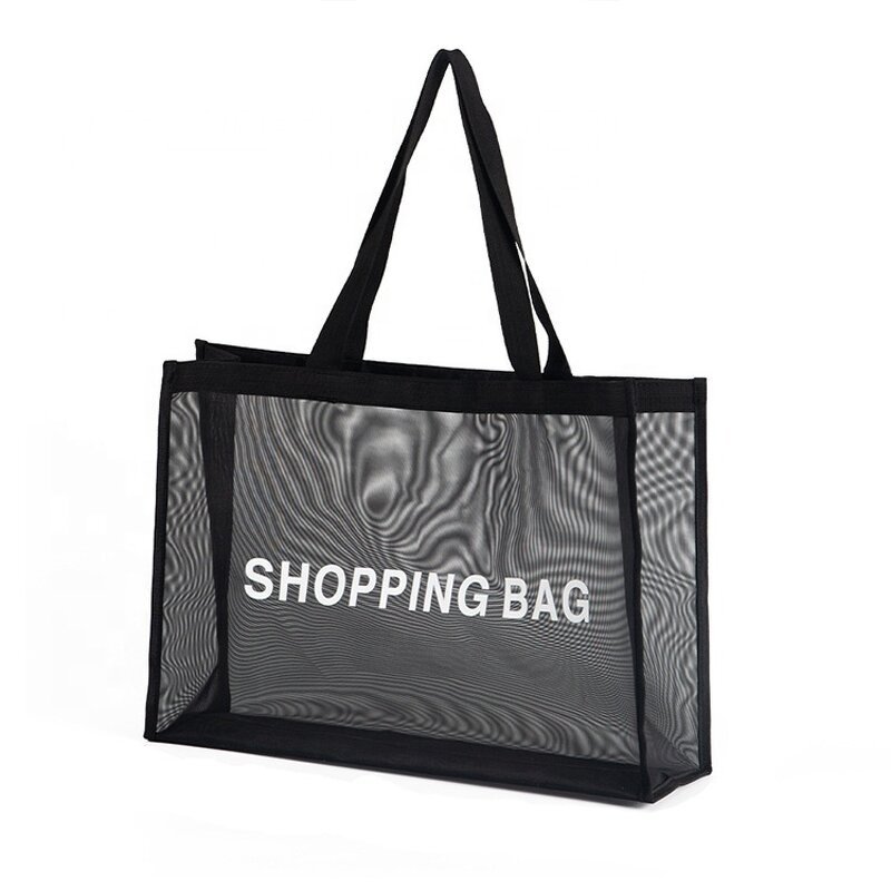 Market Grocery Tote Bag Factory - 2026 New Style Custom Logo Net Shopping