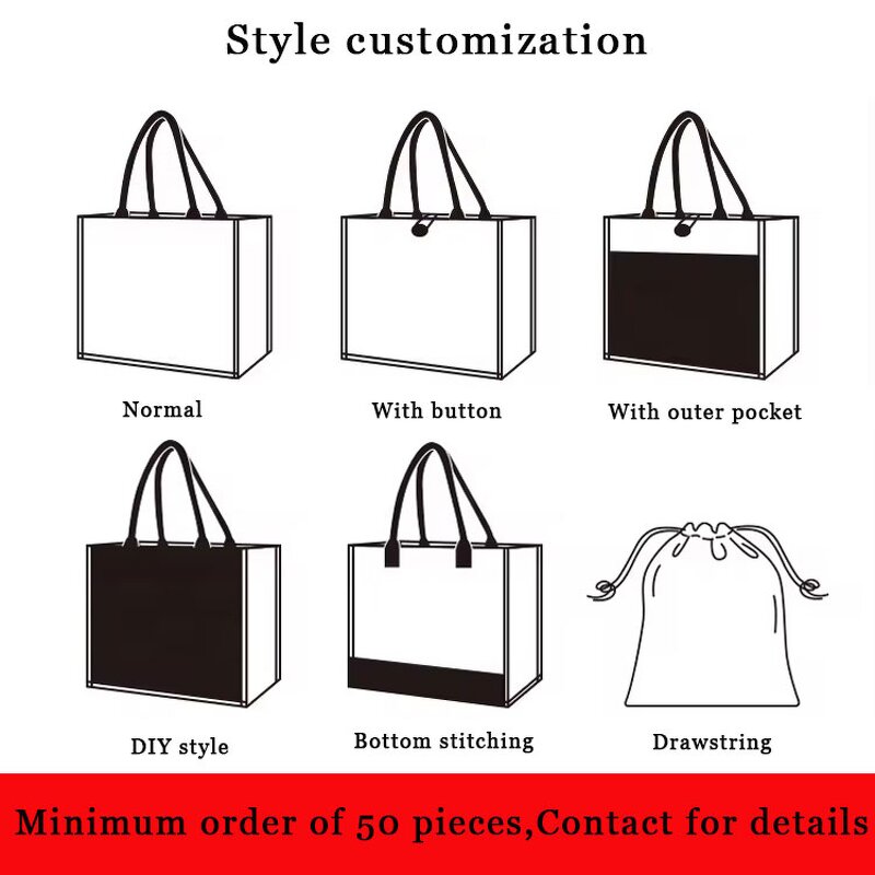 Women's Linen Tote Bag Factory - 2026 Chinese Simple High Quality Customized