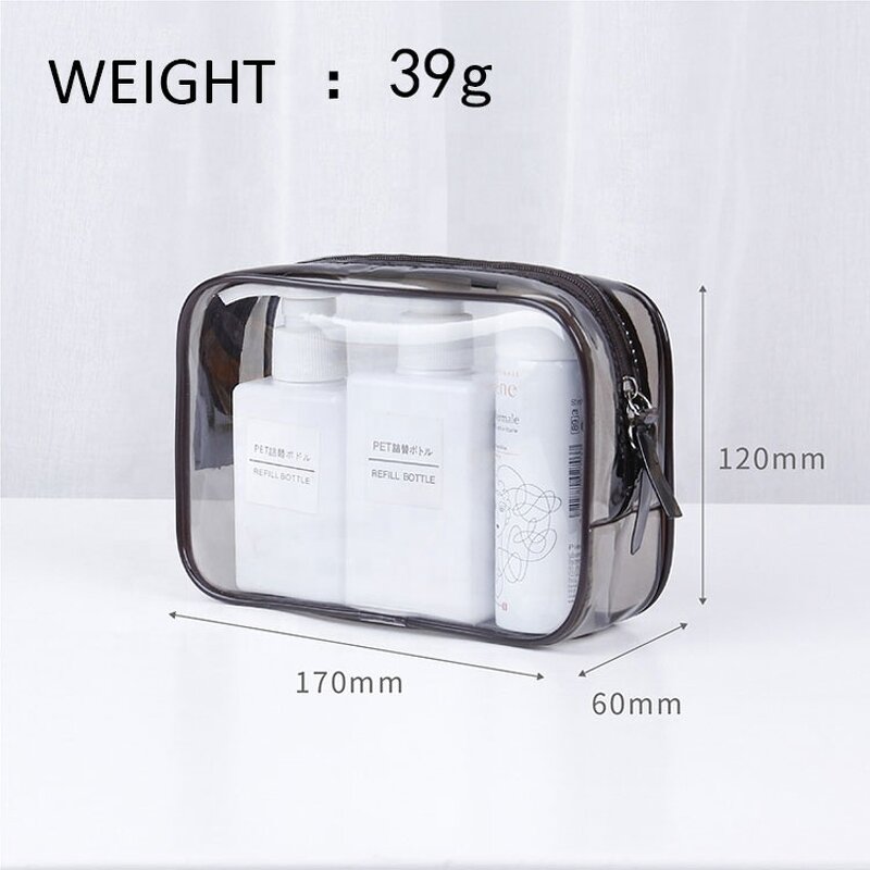 Transparent Makeup Bag Supplier - Wholesale Custom Logo Colorful Clear PVC