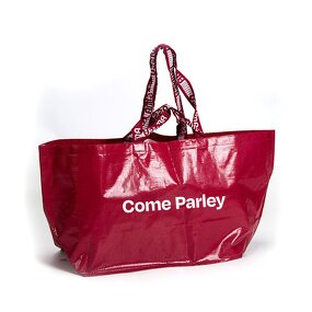 Reusable PP Woven Bag Manufacturer - Wholesale Waterproof Laminated Double Handle